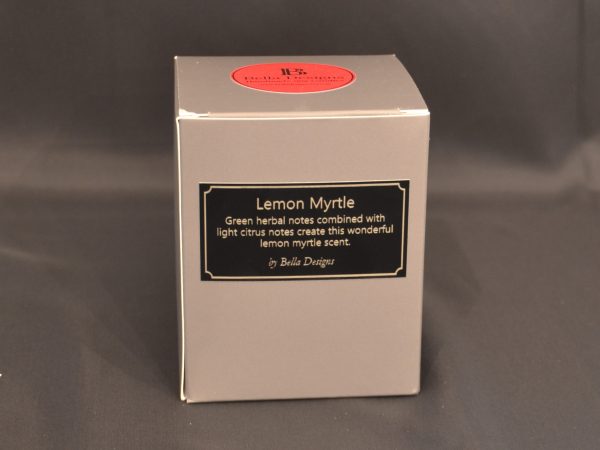 Aromatherapy Soy Candle - Lemon Myrtle packaging
