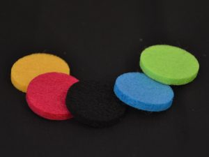 Aromatherapy Coloured Oil Pads - Assorted